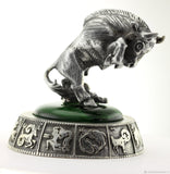 Stunning Pewter Taurus Zodiac Figurine: A Timeless Symbol of Strength and Stability