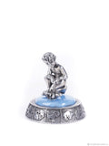 Elegant Pewter Aquarius Zodiac Figurine: A Captivating Symbol of Innovation and Independence