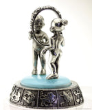 Elegant Pewter Gemini Zodiac Figurine: A Symbol of Versatility and Curiosity