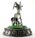 Elegant Pewter Capricorn Zodiac Figurine: A Symbol of Ambition and Determination