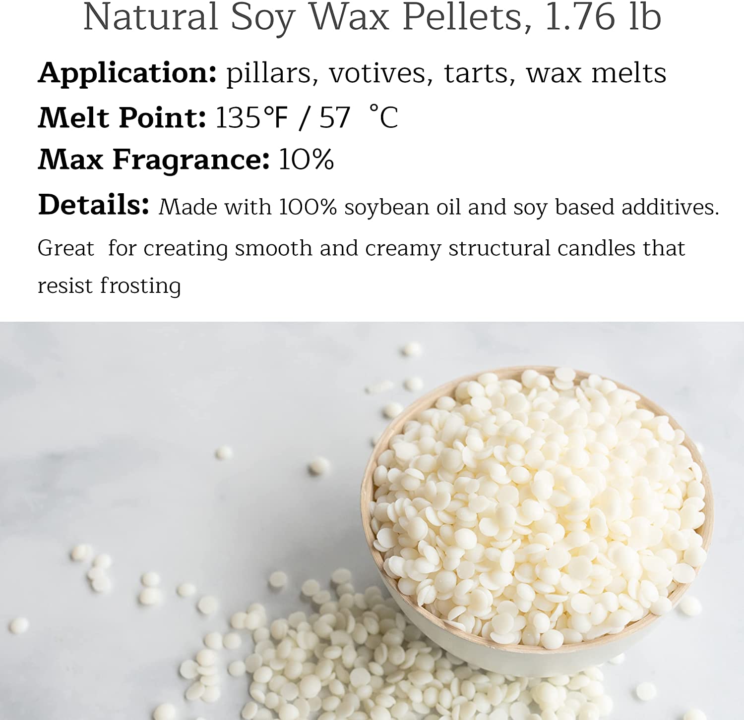 Cozyours Soy Candle Making Kit: 1,7 lb Soy Wax, Candle Wick, Candle Dy